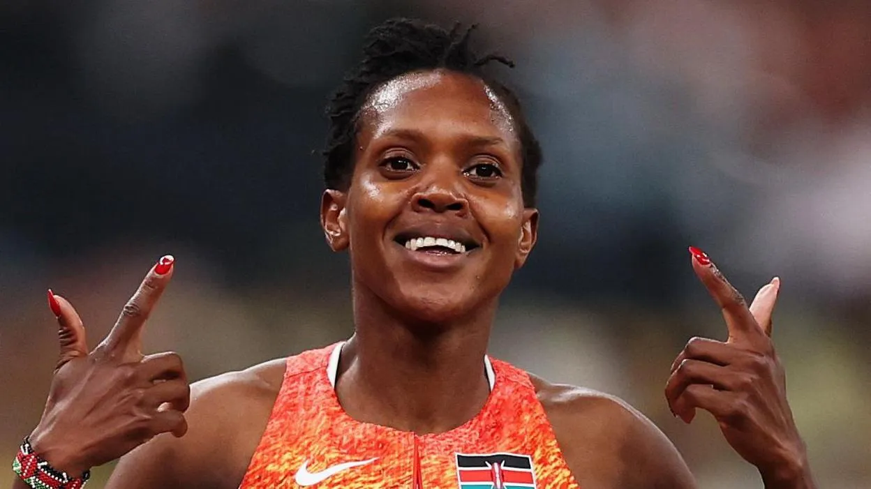 The Kenyan star claims record-breaking 4th world 1500m championship