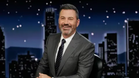 TV personality Jimmy Kimmel for now taken off broadcast due to disputed statements about right-wing commentator Charlie Kirk