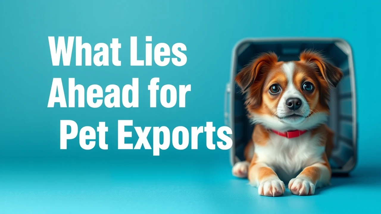 What Lies Ahead for Pet Exports: Trends and Technological Advancements