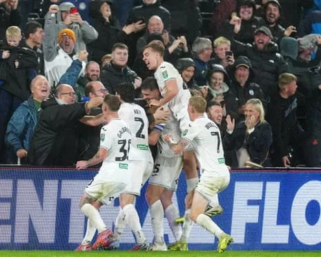 Agony for Forest's Manager as Swansea Shock Forest with Late Turnaround