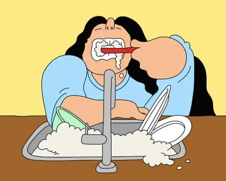 Ought Our Housemate Cease Brushing Her Teeth at the Kitchen Sink?