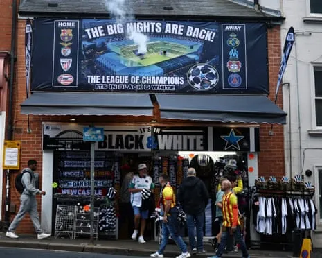 Newcastle Host FC Barcelona in European Clash