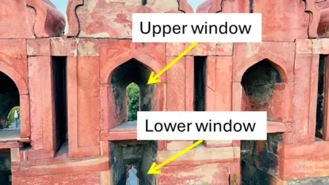 The capital's polluted atmosphere is turning the historic Red Fort dark, investigation reveals